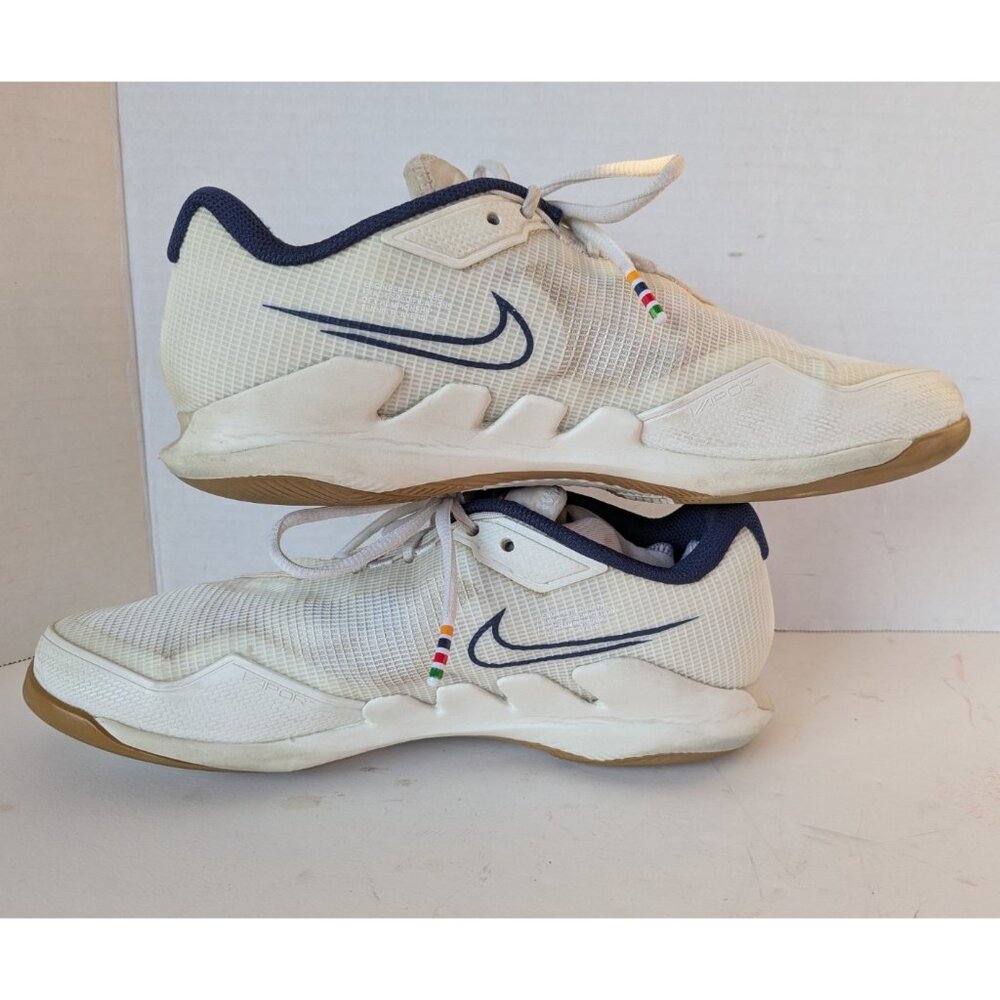 NikeCourt Zoom NXT Tennis Shoes Summit White/Binary Blue CZ0222-133 Size 9.5 - Picture 6 of 16